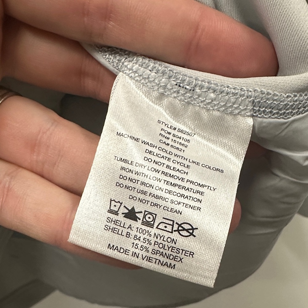 Sunice Light Gray Quilted Jacket - image 5